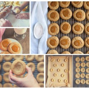 Receta de las Galletas Huella Digital de Caramelo KETO