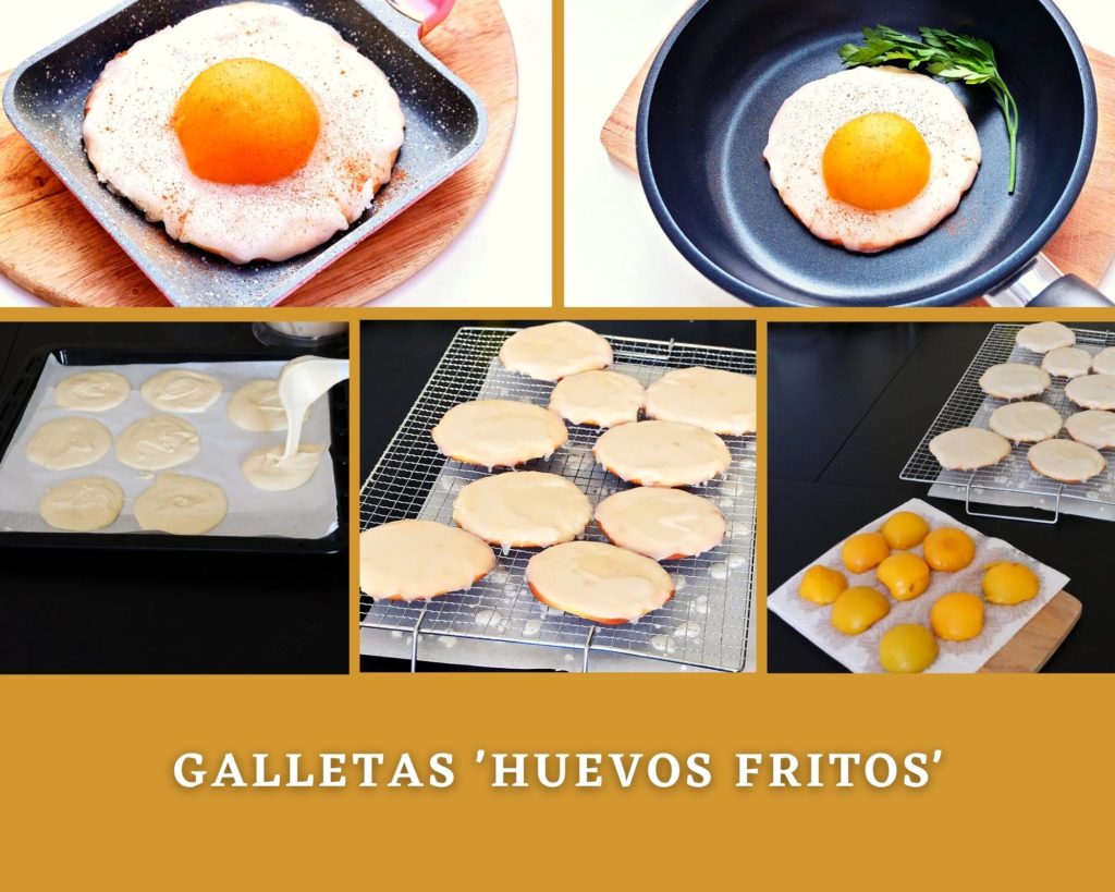 Galletas 'Huevos Fritos'