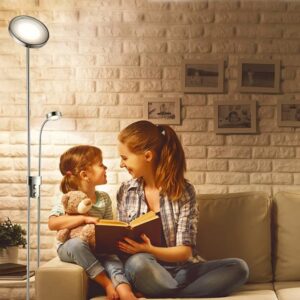 Las Mejores Lámparas de Pie Brillantes. Guía de Compras