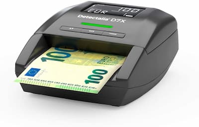Detectalia D7X - Detector automático de billetes falsos
