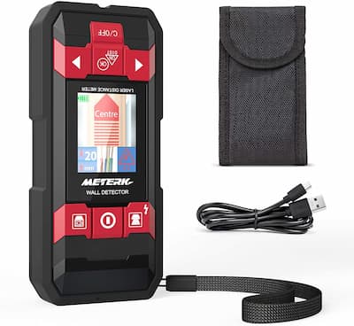 Detector de Pared Telémetro Láser, Meterk 2 en 1
