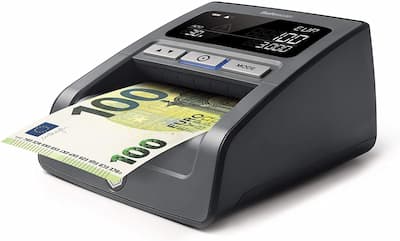 Safescan 155-S Negro - Detector automático de billetes falsos