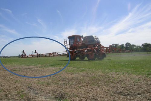 pulverización sin deriva