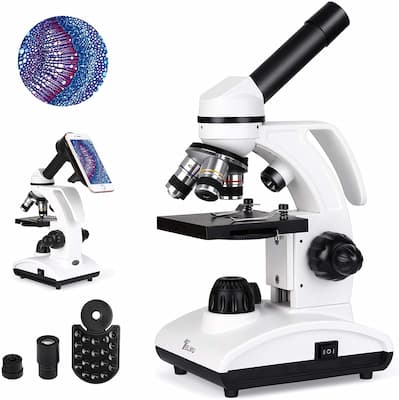 TELMU Microscopio Biológico Monocular