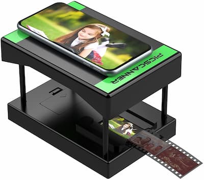 Rybozen Mobilephone Escáner de Negativos y diapositivos 35 mm