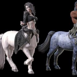 El centauro: mitad humano, mitad caballo de la mitología griega