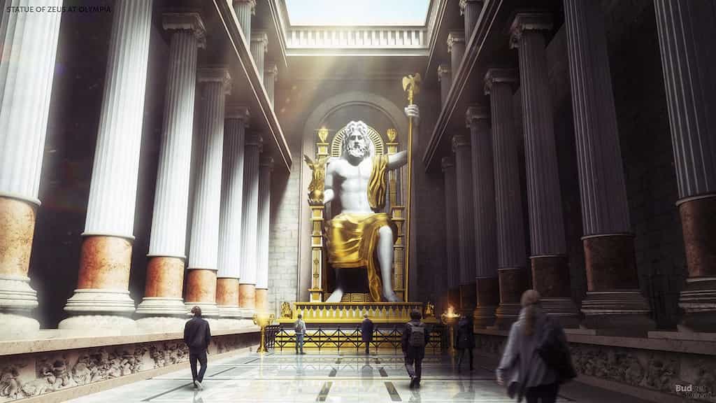 Estatua de Zeus en Olimpia