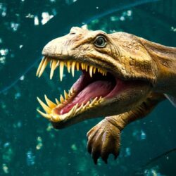 Los dinosaurios y animales prehistóricos de Virginia