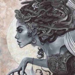 La maldición de Medusa de la mitología griega