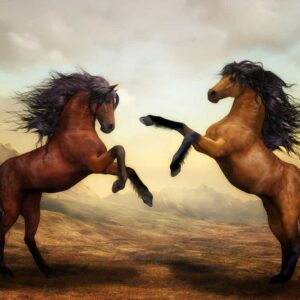 Domesticación de caballos